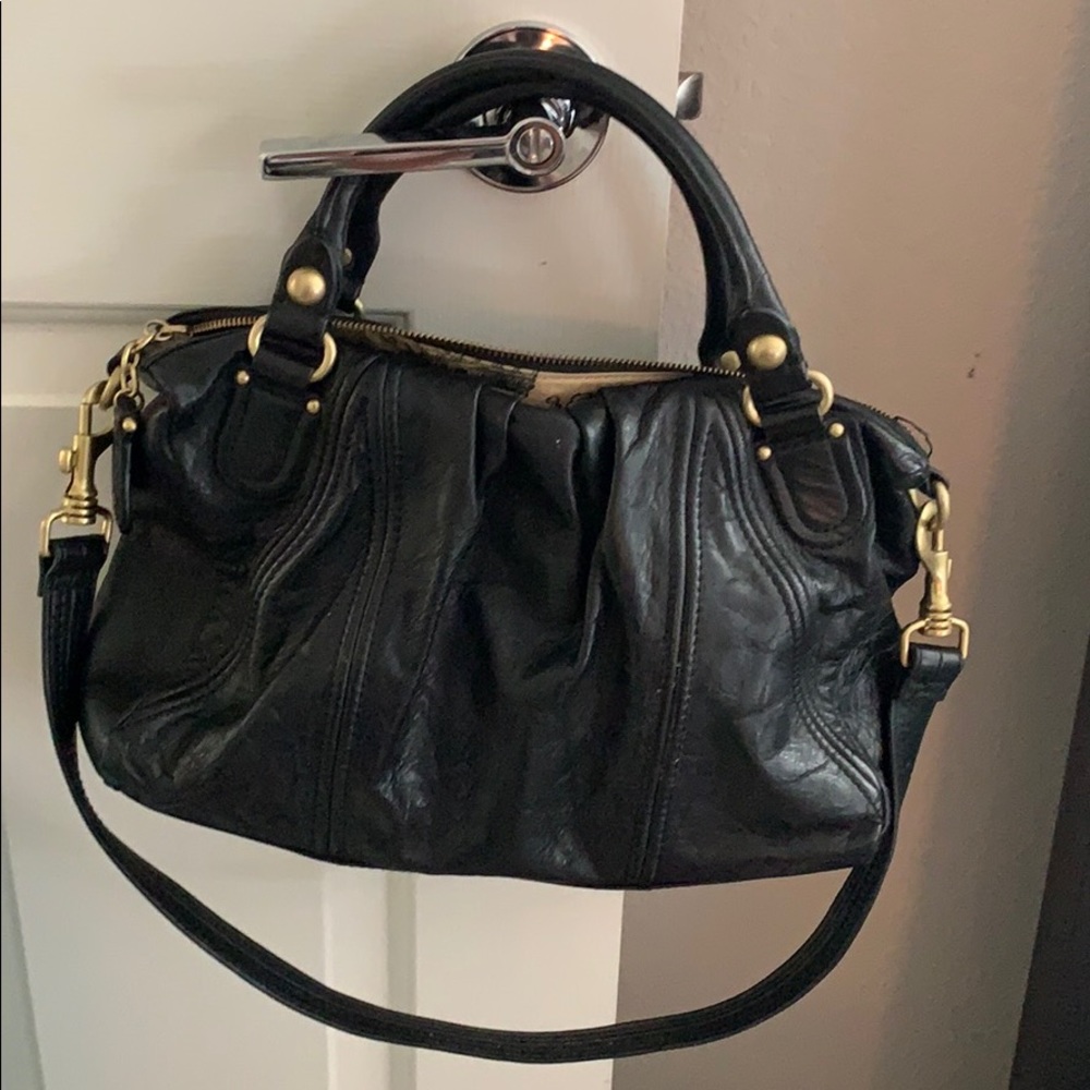 Barely Used Juicy Couture Leather Handbag - Picture 2 of 3